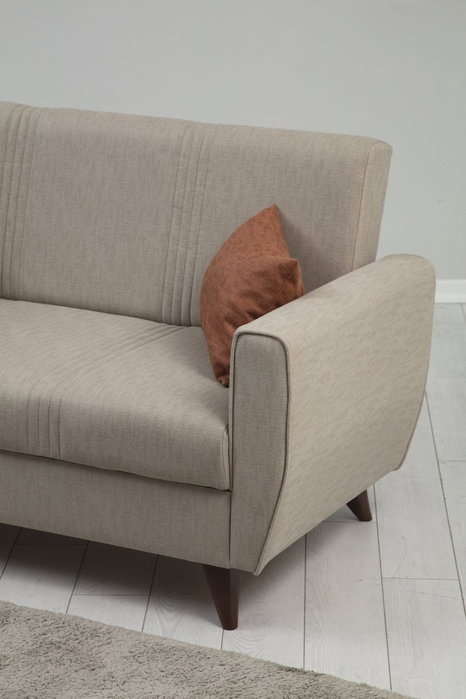 Atelier Del Sofa Zaden Sofá cama de 2 plazas Beige